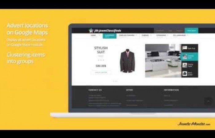JM JoomClassifieds - Joomla classifieds extension features